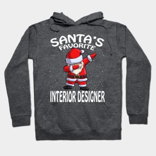 Santas Favorite Interior Designer Christmas Hoodie
